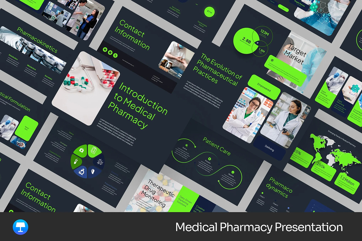 Medical Pharmacy Keynote, a Presentation Template by Fit-tee (Photo 1 of 2)