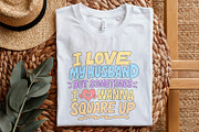 I Love My Husband But Sometimes I, an Illustration by SharpMarketplace (Thumbnail 5 of 9)