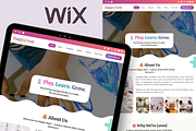 Child Daycare - Wix Studio Website, a Wix Template by Kitteeh (Thumbnail 1 of 10)