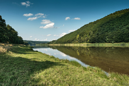 Dniester river landscape. National Nature Park Podilski Tovtry, the Dniester Ri, a Nature Photo by Rohan Photography
