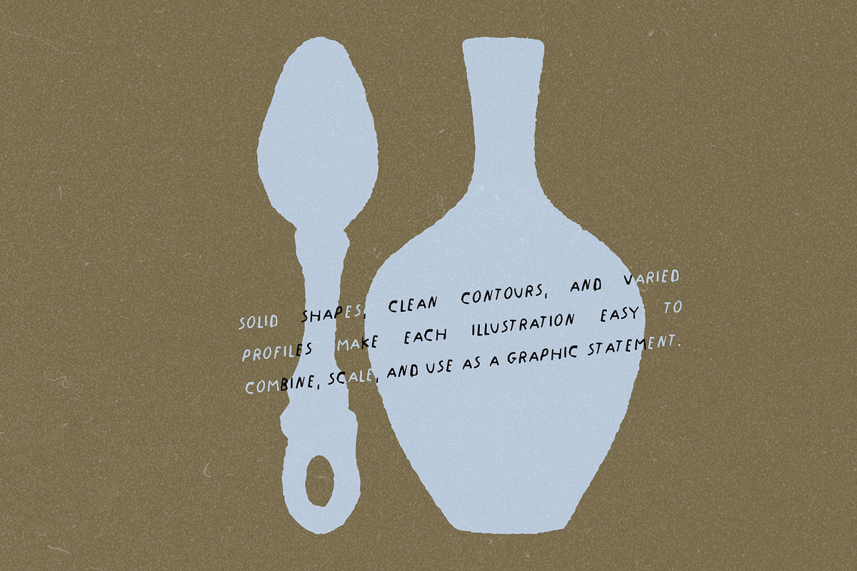 Ceramic Forms: 80 Illustrations, an Object Illustration by Veyla (Photo 6 of 15)