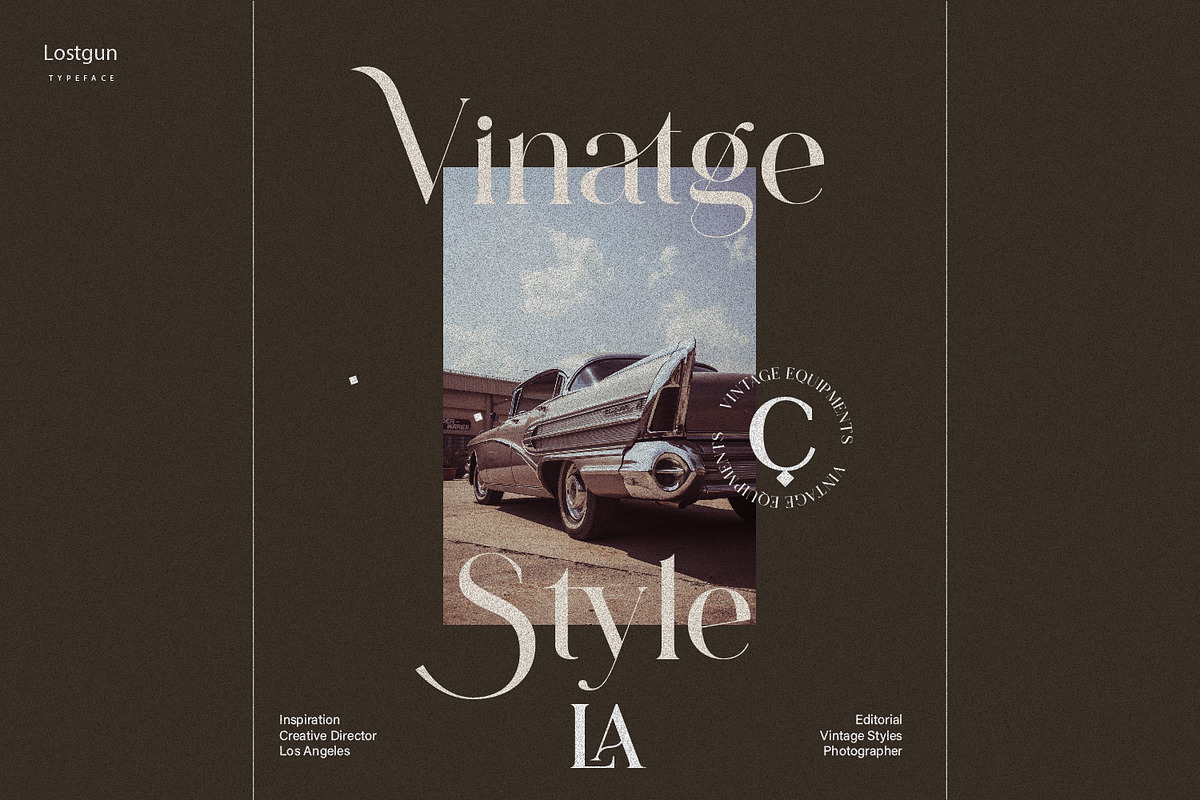 Lostgun | Discount 20%  OFF, a Serif Font by Qaratype (Photo 2 of 20)