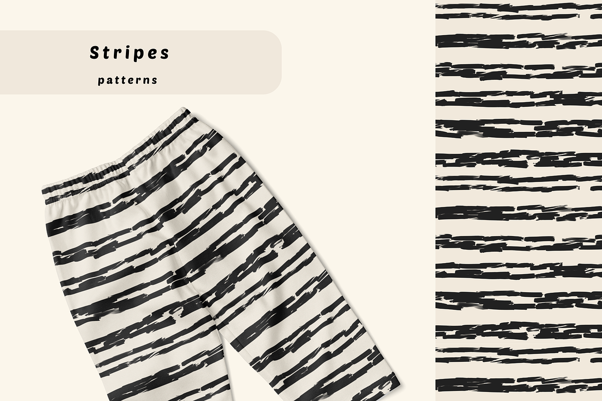 Stripes print, a Pattern Graphic by AnnaEshka (Photo 1 of 2)