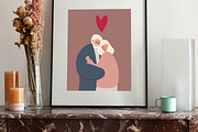 Couple in love clipart | ai png svg, a Person Illustration by LyubovZaytseva (Thumbnail 11 of 19)