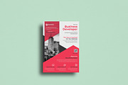 Business Flyer With 4 Color, a Flyer Template by creative-som (Thumbnail 2 of 5)