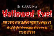 Hallowed Eve Font, a Font by Fontastic Ventures (Thumbnail 2 of 4)