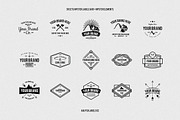 Hipster Pack 01, a Branding & Logo Template by Juru Rancang Graphic (Thumbnail 3 of 4)