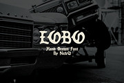 Lobo Hand Drawn Font, a Font by nickqtx (Thumbnail 1 of 4)