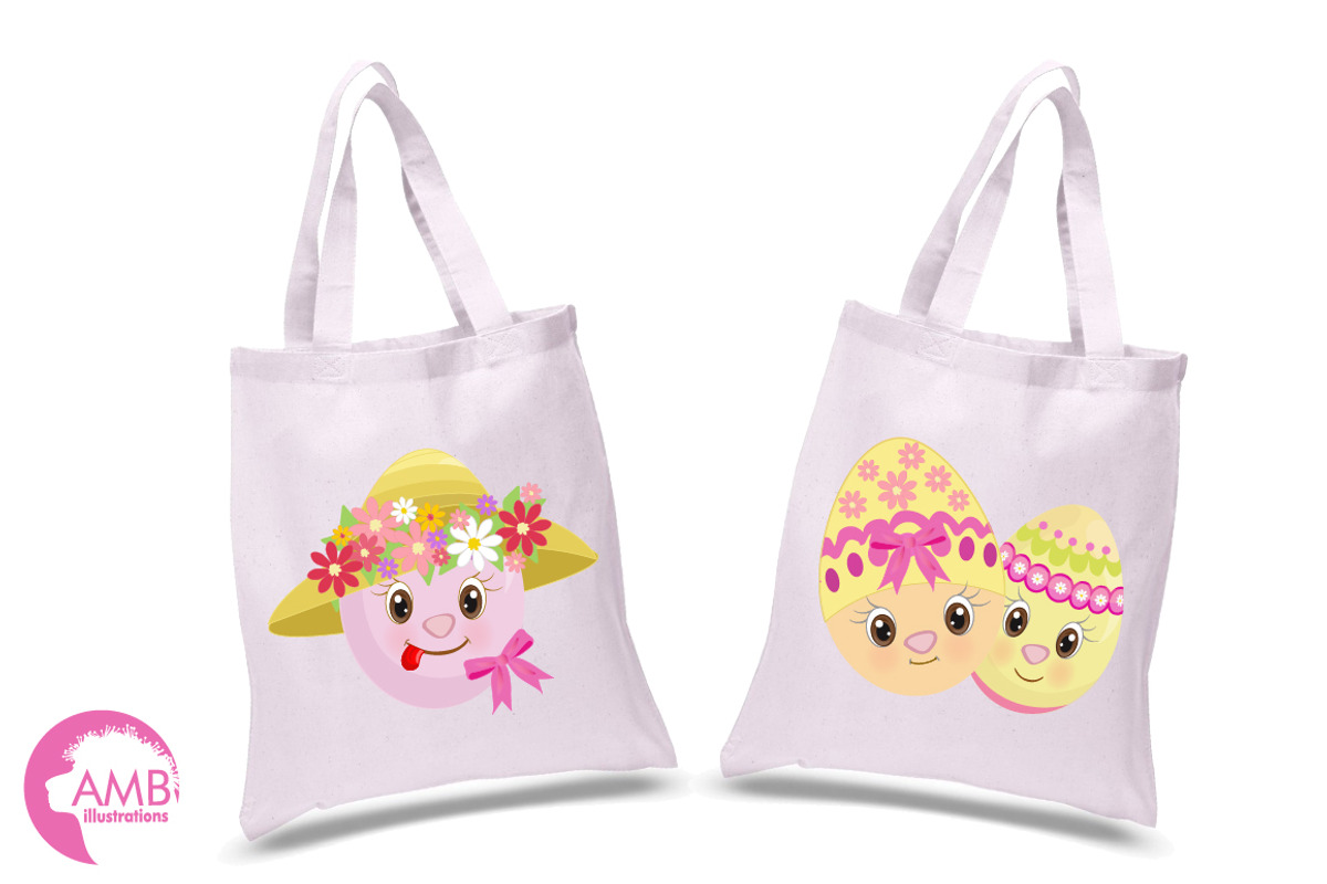 Easter Egg Clipart, Emoji, AMB-1168, an Illustration by AMBillustrations (Photo 2 of 5)