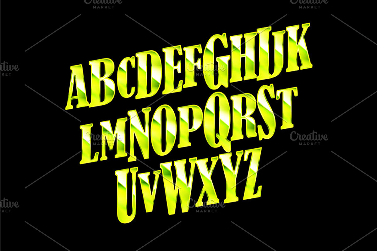 Childish capital letters., a Graphic by Aromeo (Photo 4 of 5)