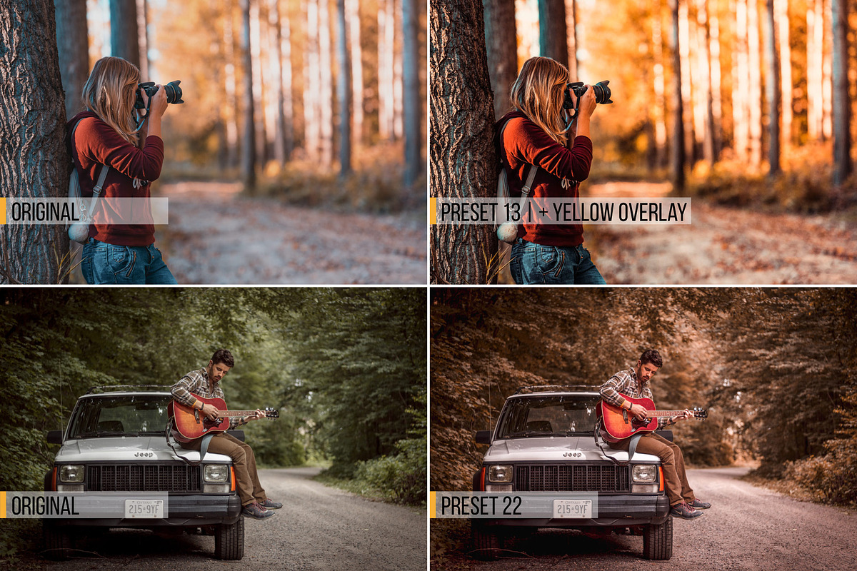 71 Autumn Lightroom Presets, an Action Add-On by Lensgrade.com (Photo 9 of 12)