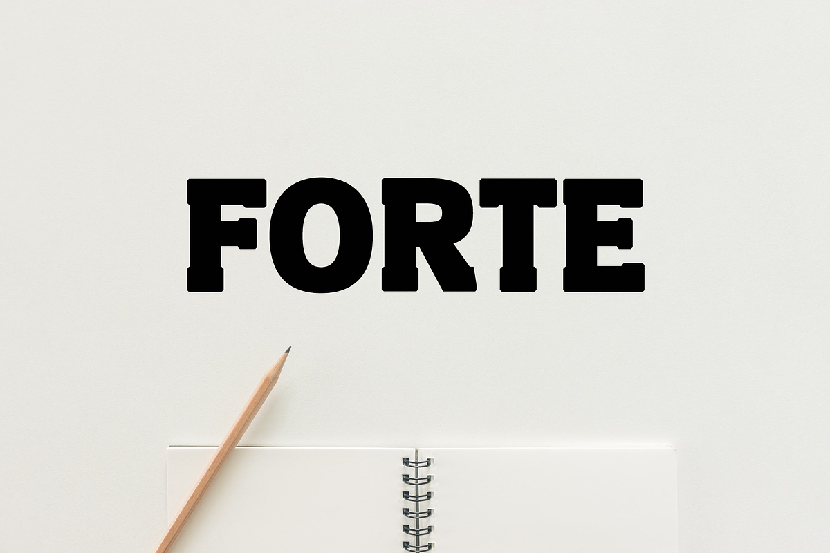 Slab Forte - Vintage Font, a Slab Serif Font by vladocar (Photo 1 of 16)