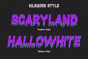 VT Kilegore - Scary Horror Font, a Sans Serif Font by ViactionType (Thumbnail 5 of 8)