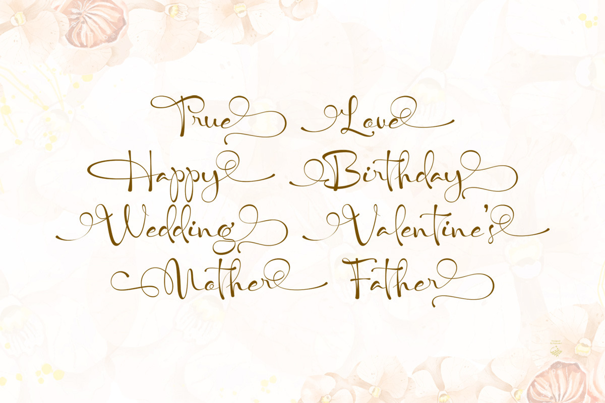 Halone - Calligraphy Font Script, a Script Font by haniefart (Photo 2 of 10)
