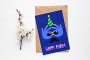 Happy Purim carnival poster cards, a Decorative Illustration by Good Studio (Thumbnail 6 of 6)