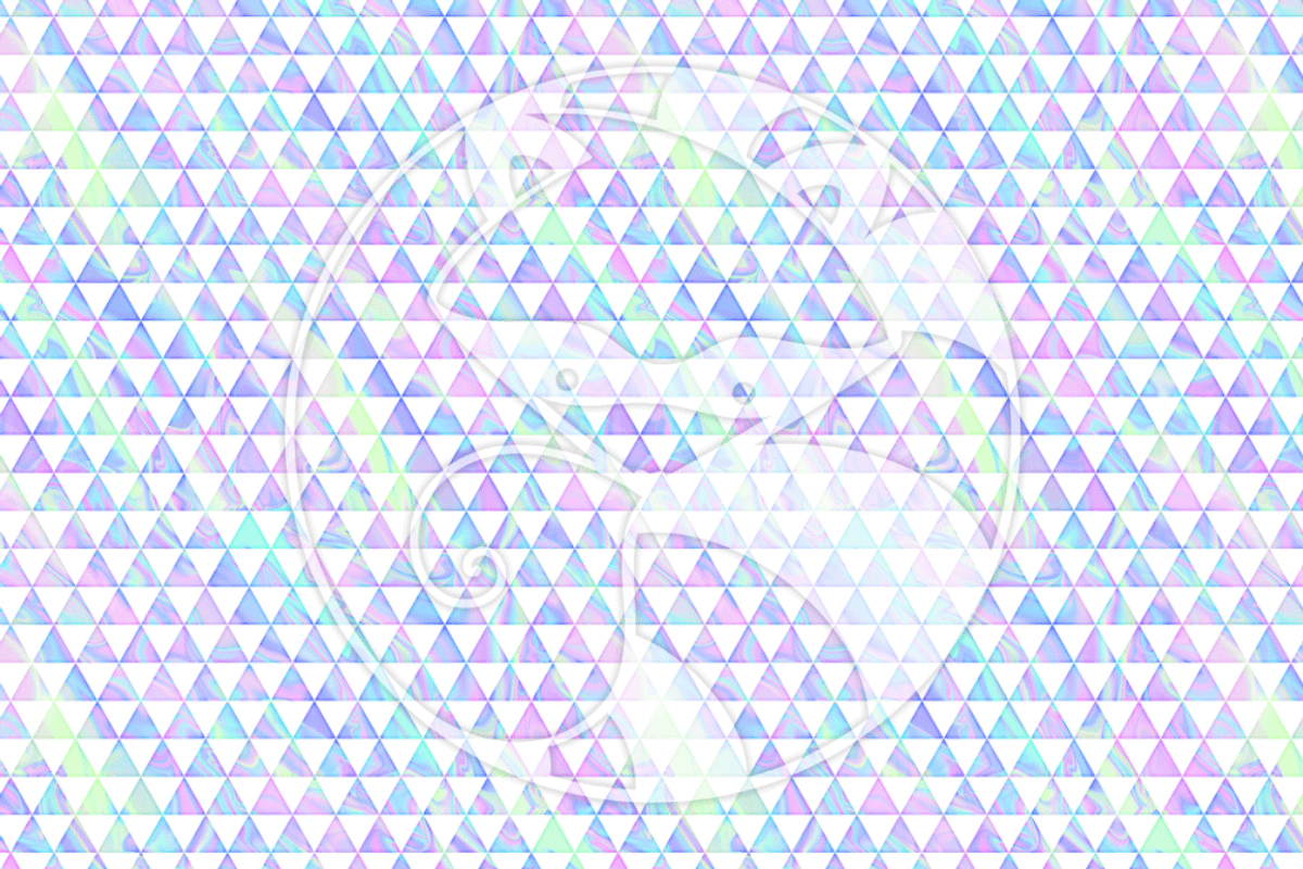 Seamless Iridescent Geometrics, a Pattern Graphic by RaccoonGirl Design (Photo 2 of 3)