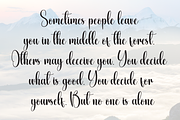 Vacation | Script Font, a Handwritten Font by Scratchones (Thumbnail 6 of 9)