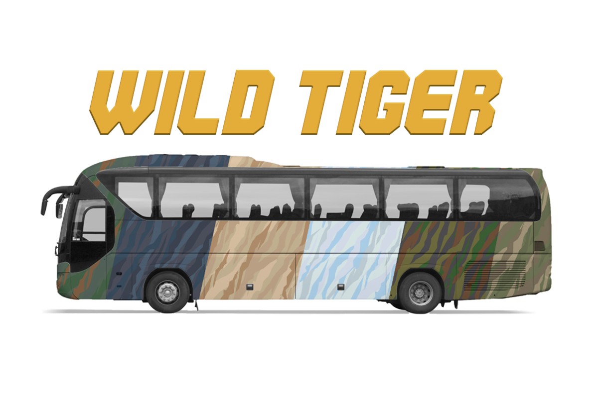 Wild Tiger Camo | Vector, a Pattern Graphic by HMX23 (Photo 2 of 2)