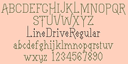 LineDrive, a Slab Serif Font by Ingrimayne Type (Thumbnail 3 of 7)