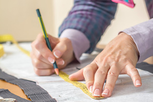 Dressmaker drawing tailor pattern stock photo containing dressmaker and tailor, an Arts & Entertainment Photo by davidpereiras