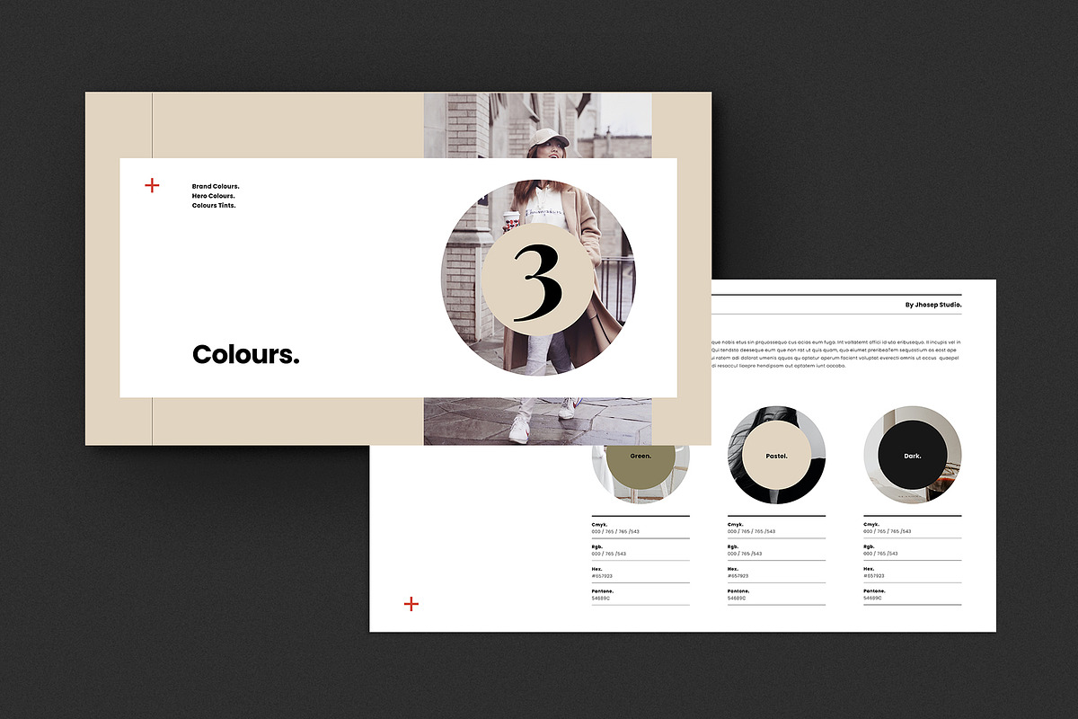 Brand Guidelines Template, a Presentation Template by Occy Design (Photo 8 of 11)