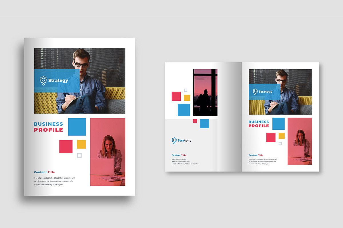 Brochure Cover Bundle, a Brochure Template by Uiparvin (Photo 2 of 14)