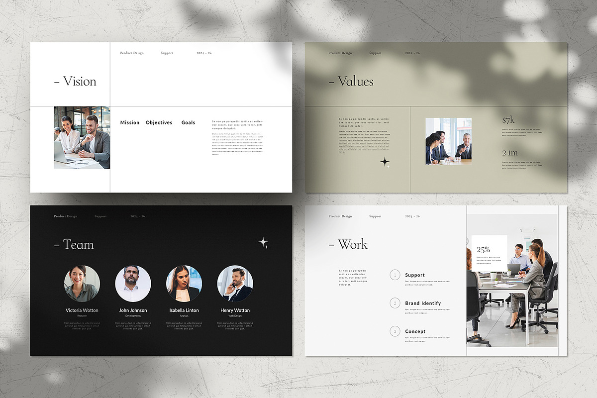 Service Guide Template, a Presentation Template by WhiteGraphic (Photo 4 of 7)