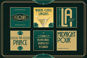 GC Neomilan - Neo Art Deco Typeface, a Sans Serif Font by Glyphonic (Thumbnail 15 of 16)