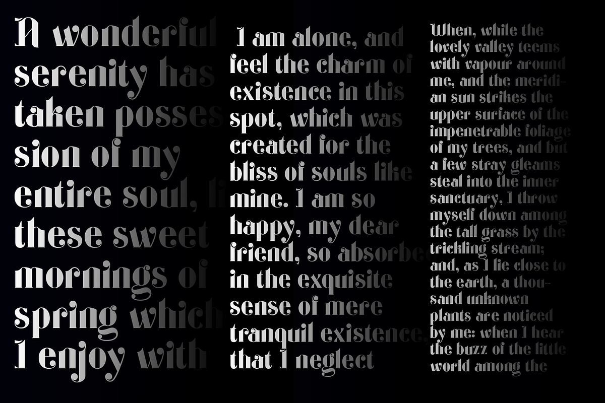 Geoffrey Classic Serif, a Serif Font by TypeClassHeroes (Photo 6 of 15)