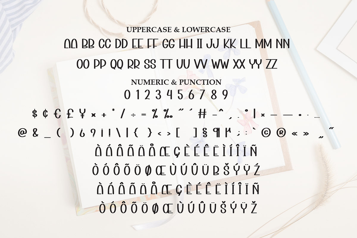 Book Handmade | Script Font, a Script Font by Scratchones (Photo 7 of 8)