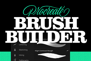 Procreate Brush Builder Template Kit