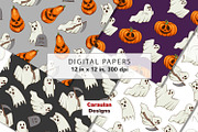 Halloween Patterns Collection, a Pattern Graphic by Serghei Caraulan (Thumbnail 2 of 9)