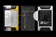 Retro Mobile Device Mockup Bundle, a Device Mockup by FLYERWRK (Thumbnail 10 of 11)