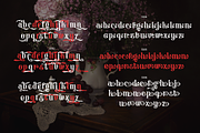 Primavello Font, a Blackletter Font by madeDeduk (Thumbnail 8 of 10)