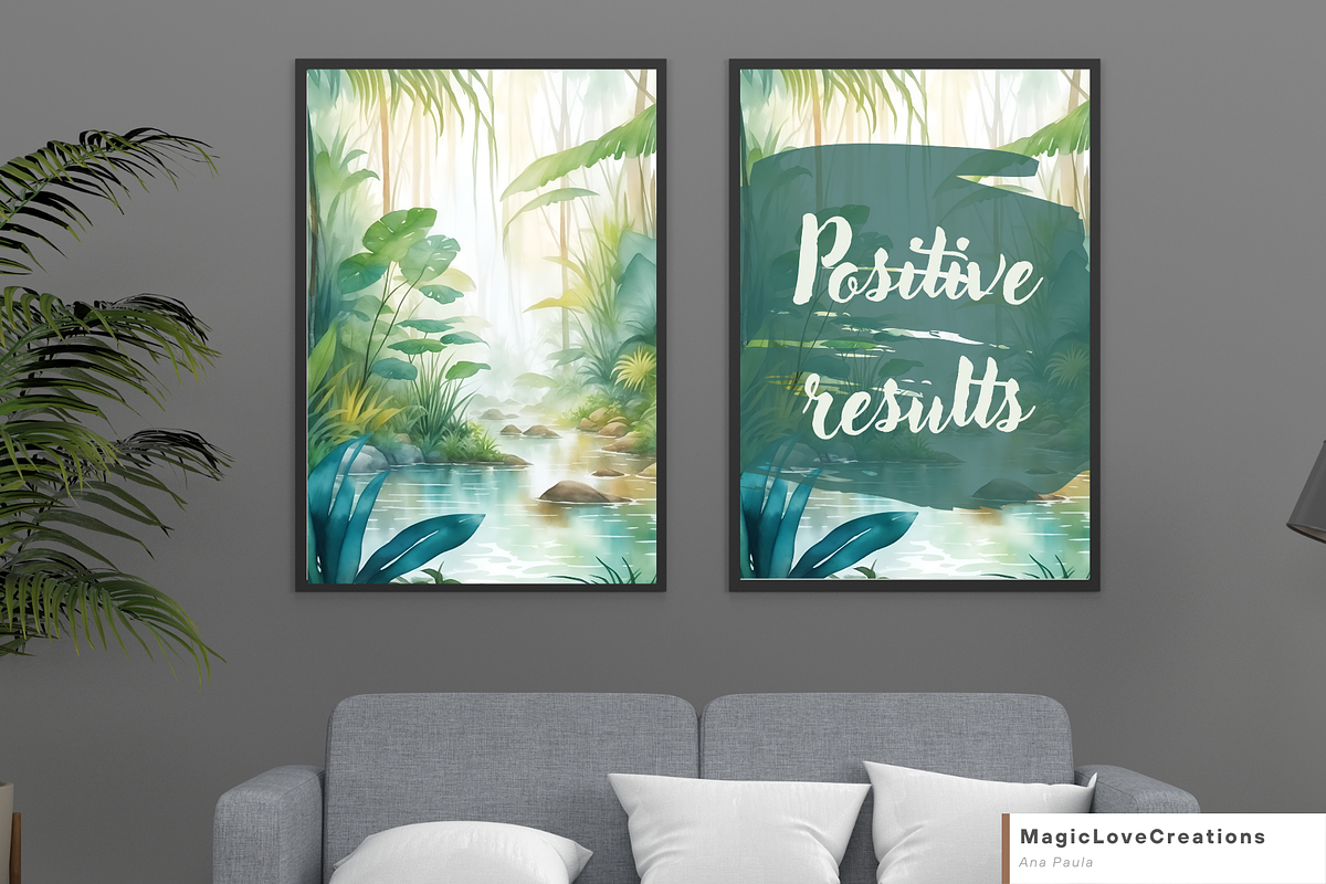 Spiritual Positive Quote Print Wall, a Poster Template by MagicLove Creations (Photo 4 of 10)