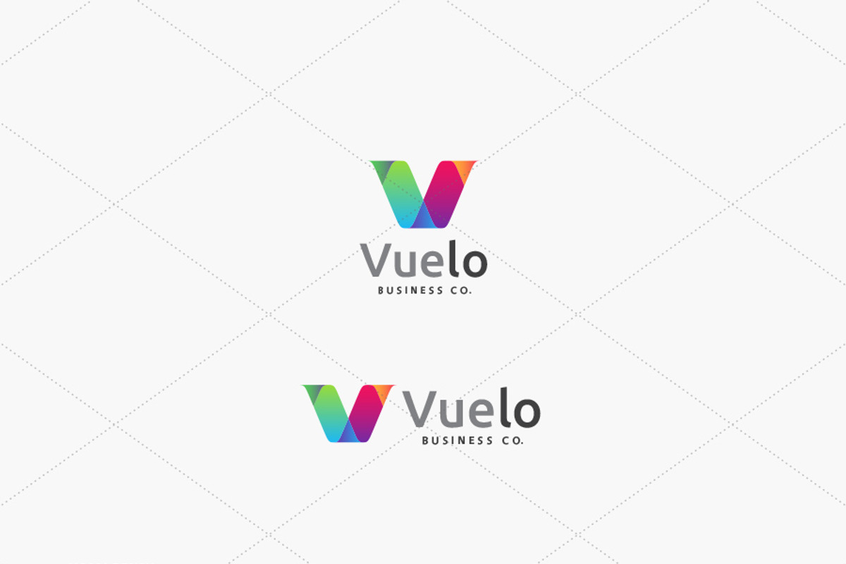 Vuelo logo, a Branding & Logo Template by Mocca Design (Photo 2 of 5)