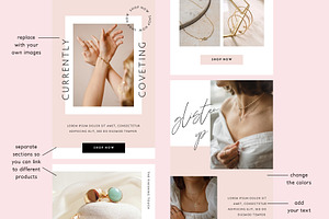 Minimalist Jewelry Email Template