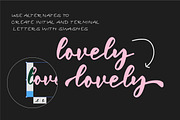 Artistic Chaos Font Duo + Bonus, a Script Font by theinkaffair (Thumbnail 5 of 11)