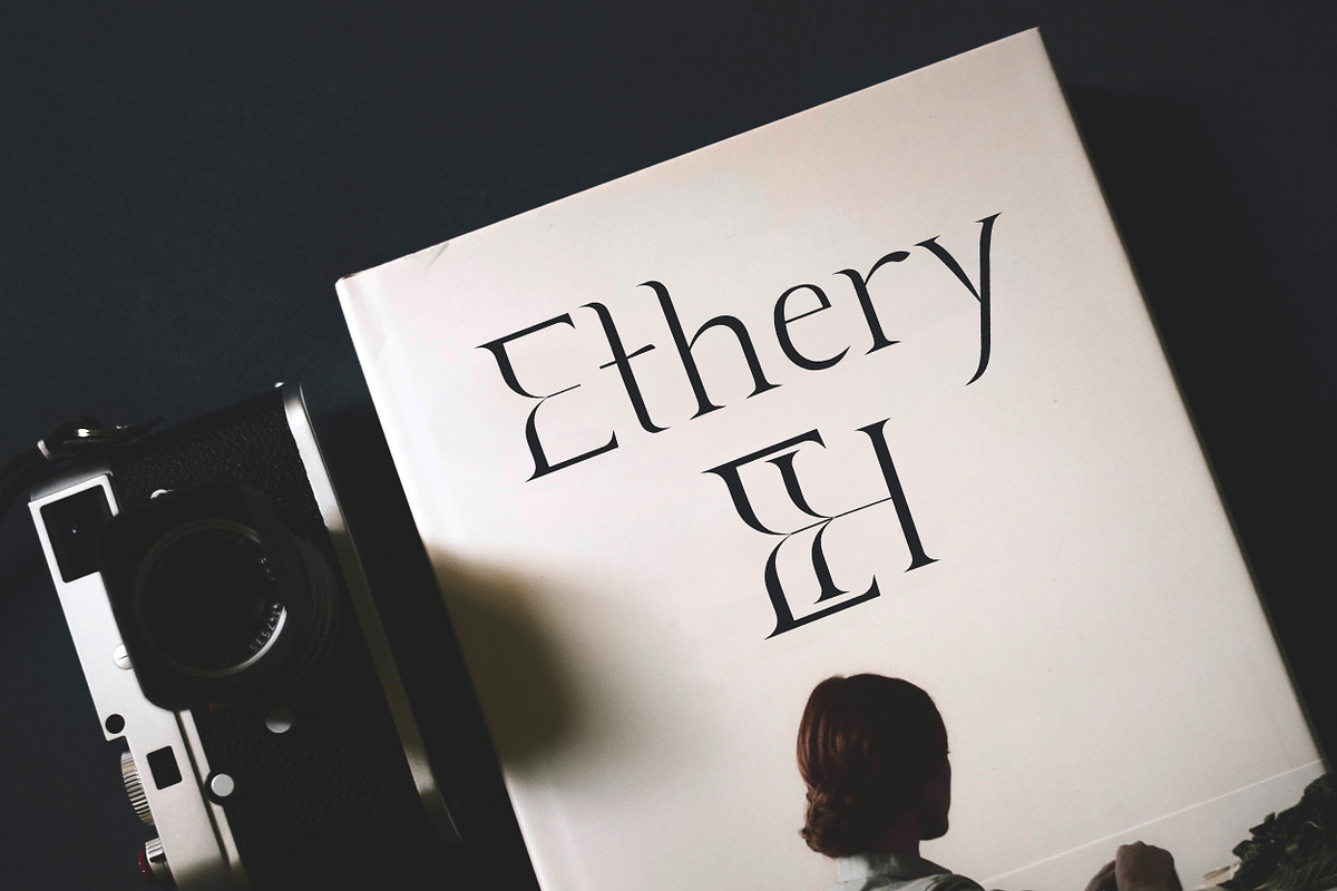 Ethery Modern Serif Font, a Serif Font by LABFcreations (Photo 8 of 11)
