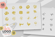HERS LOGO BUNDLE (50 premade logos), a Branding & Logo Template by pawellpi (Thumbnail 7 of 10)