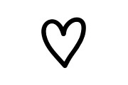 Hand Drawn Heart Doodle Vector Bundl, an Illustration by Creativeshirt (Thumbnail 36 of 48)