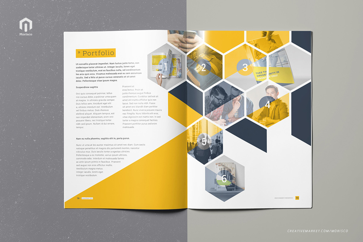 Annual Report 2016, a Brochure Template by Morisco (Photo 11 of 14)
