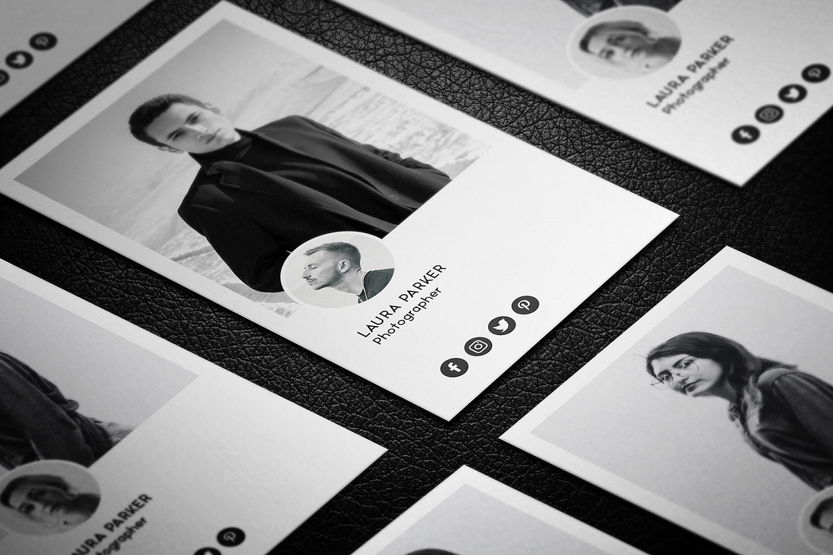 Photographer Business Card Template, a Business Card Template by Saman Osama (Photo 5 of 6)