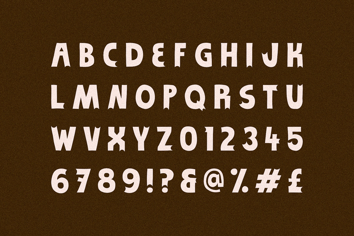 Paler | Handmade Display Font, a Handwritten Font by ESEM (Photo 5 of 5)
