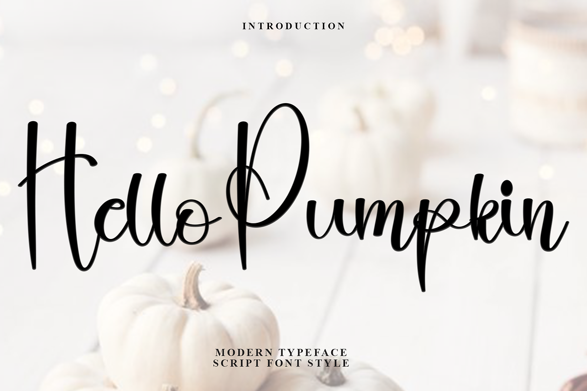 Hello Pumpkin, a Handwritten Font by FreshTypeINK (Photo 1 of 8)