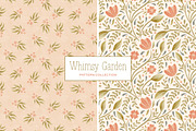 Whimsy Garden Floral Patterns, a Pattern Graphic by Eclectic Anthology (Thumbnail 5 of 14)