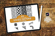 100 Viking pattern Stamp Brush, a Brush Add-On by vectstudio (Thumbnail 1 of 11)