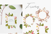 GREEN/BEIGE FLOWER collection, a Decorative Illustration by Julia Bogdan (Thumbnail 5 of 9)