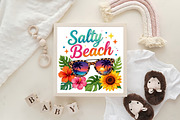 Tropical Summer PNG Salty Beach PNG, an Illustration by CraftArtStudio (Thumbnail 4 of 4)