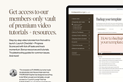 Squarespace Website Template Atelier, a Squarespace Template by Candor Templates (Thumbnail 12 of 14)